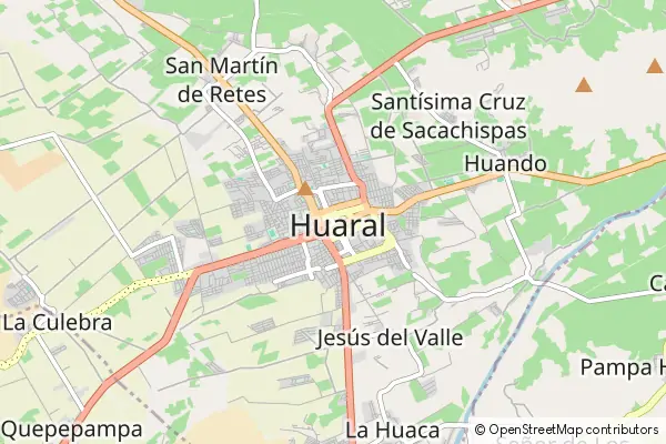 Mapa Huaral