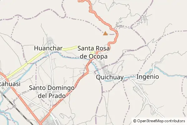 Mapa Santa Rosa de Ocopa