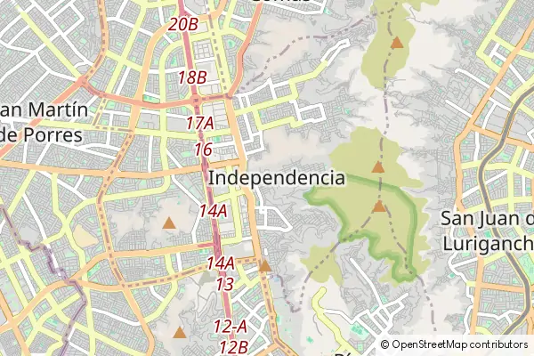 Mapa Independencia