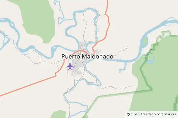 Mapa Puerto Maldonado