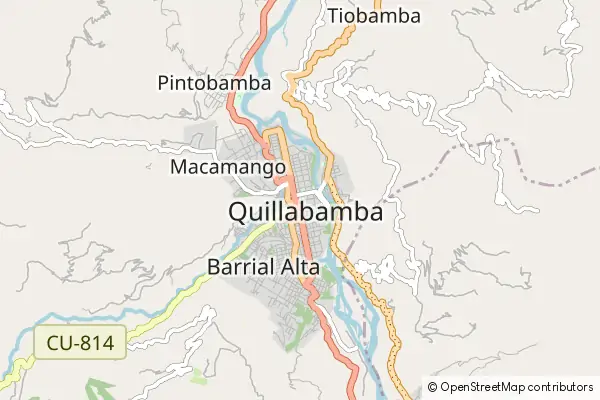 Mapa Quillabamba