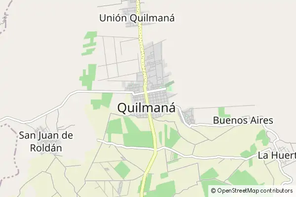 Mapa Quilmaná