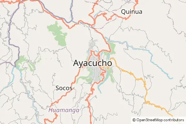 Mapa Ayacucho