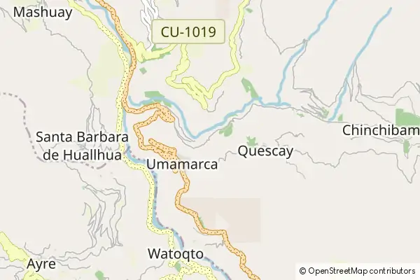 Mapa Paucartambo