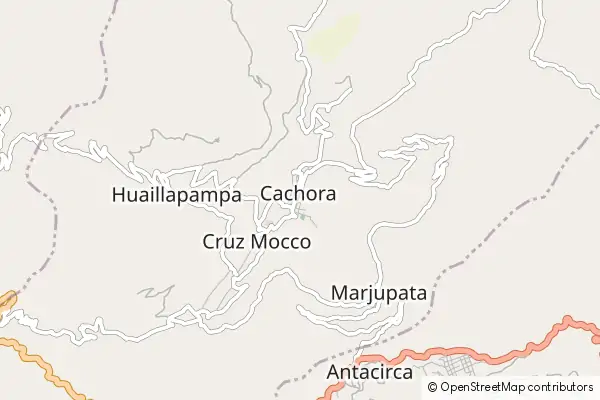 Mapa Cachora