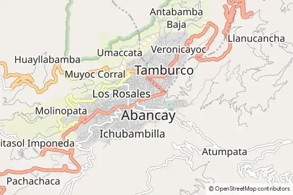 Mapa Abancay