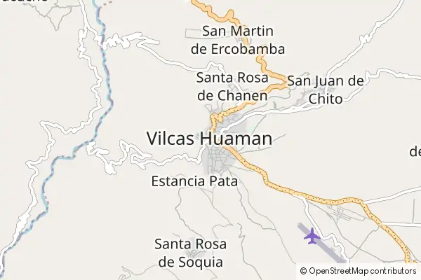 Mapa Vilcashuamán