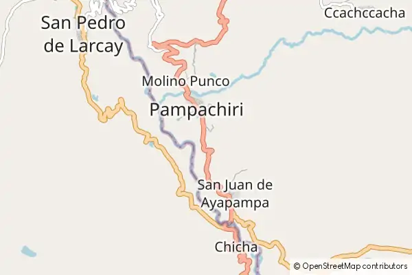 Mapa Pampachiri