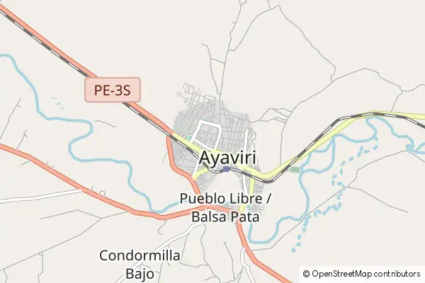 Mapa Ayaviri