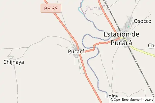 Mapa Pucará