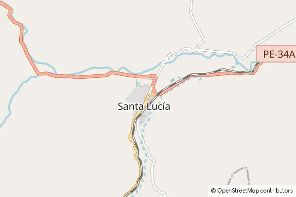 Mapa Santa Lucía