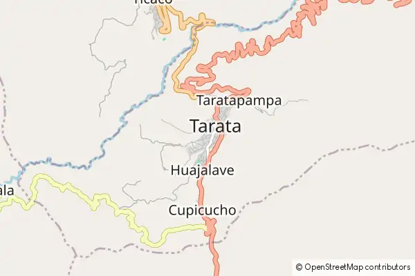 Mapa Tarata