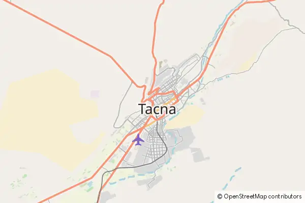 Mapa Tacna