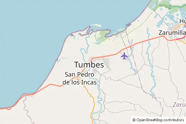 Mapa Tumbes