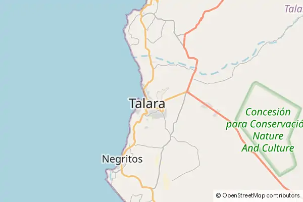 Mapa Talara