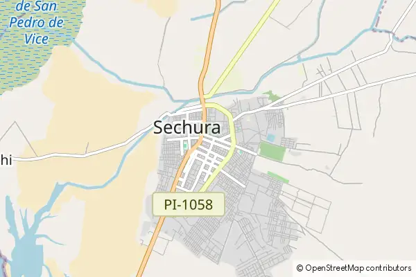 Mapa Sechura