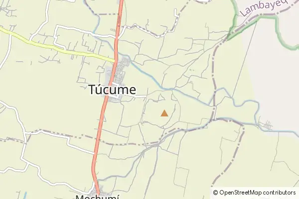 Mapa Túcume