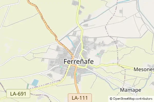 Mapa Ferreñafe