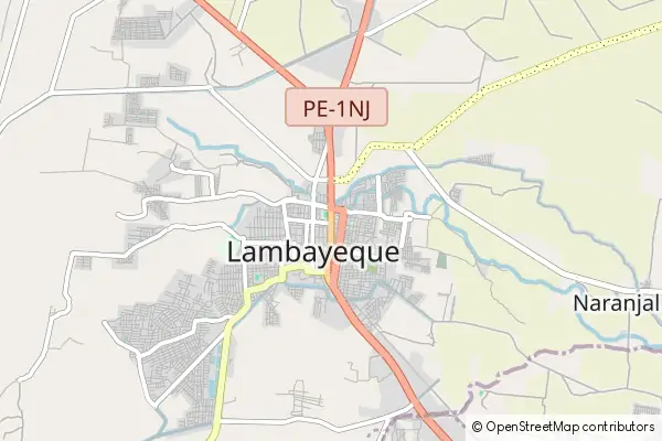 Mapa Lambayeque