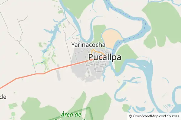 Mapa Pucallpa