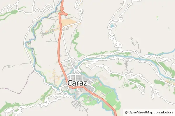 Mapa Caraz