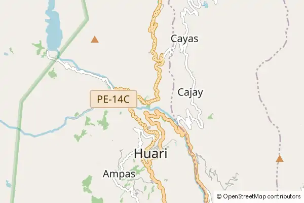 Mapa Huari