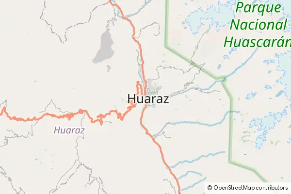 Mapa Huaraz