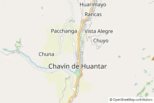 Mapa Kultura Chavín