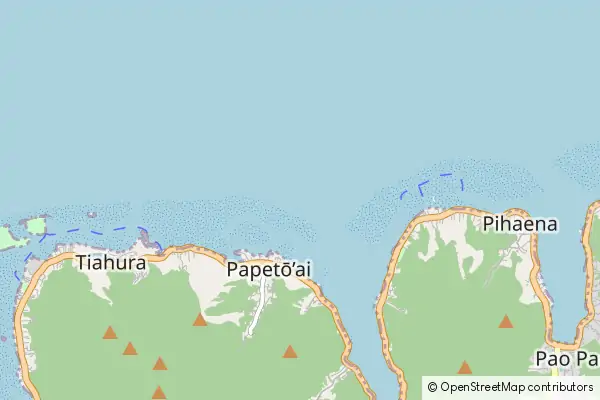 Mapa Papetoai