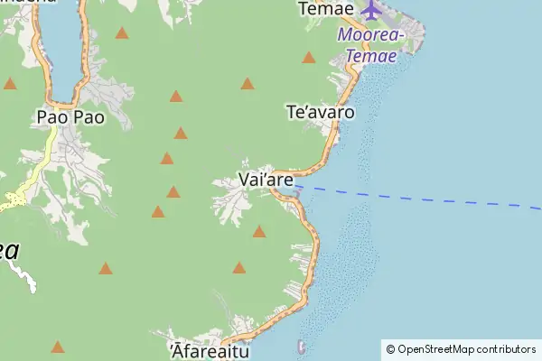 Mapa Vaïare
