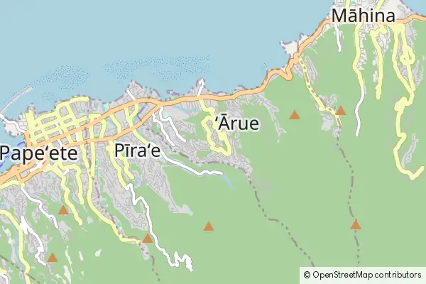 Mapa Arue