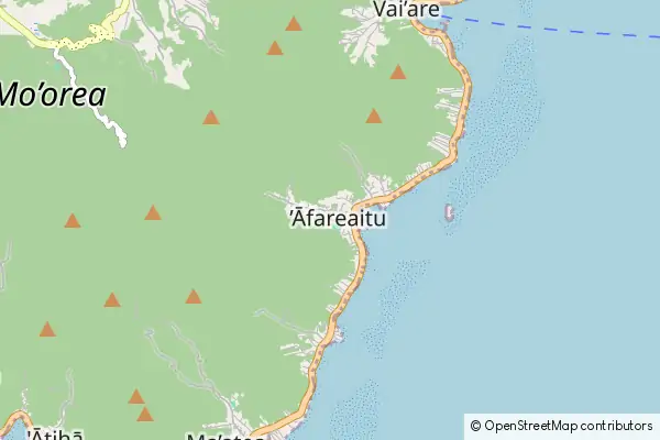 Mapa Afareaitu