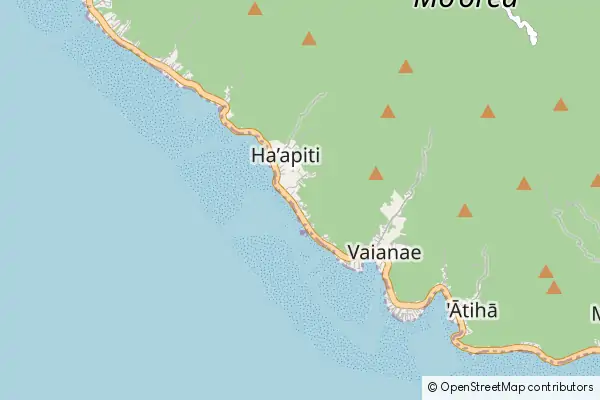 Mapa Haapiti
