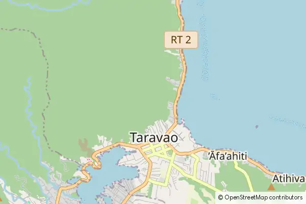 Mapa Taravao