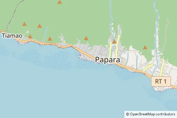 Mapa Papara