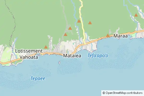 Mapa Mataiea