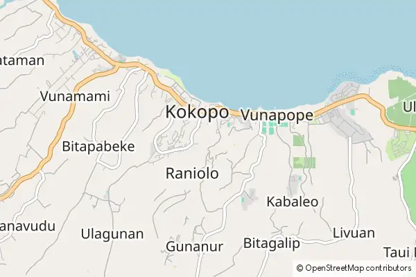 Mapa Kokopo