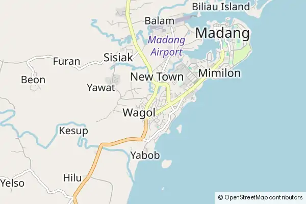 Mapa Madang