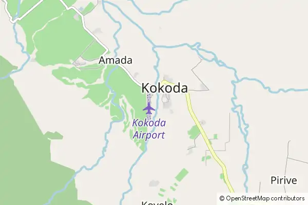 Mapa Kokoda