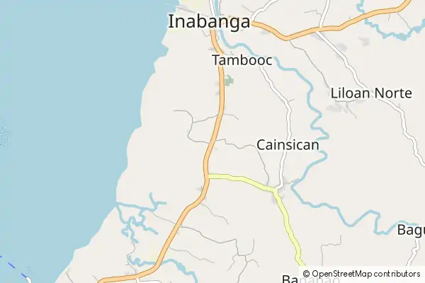 Mapa Inabanga