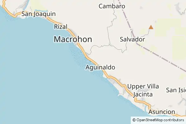 Mapa Macrohon