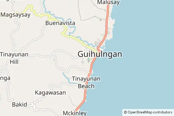 Mapa Guihulngan City