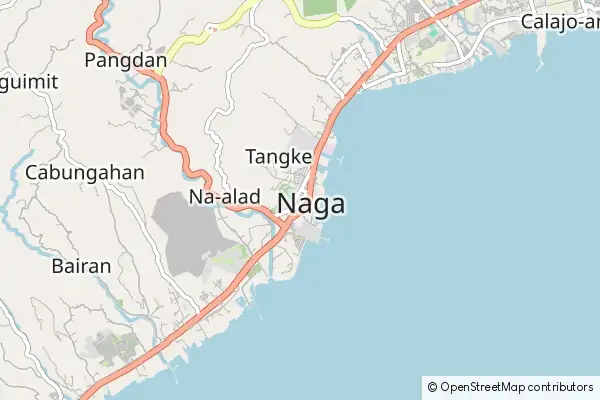 Mapa Naga