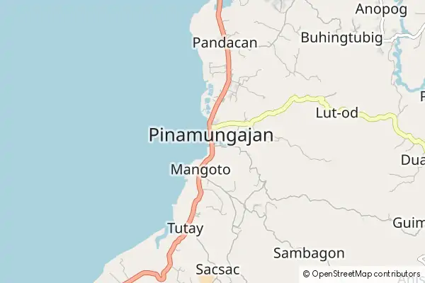 Mapa Pinamungajan