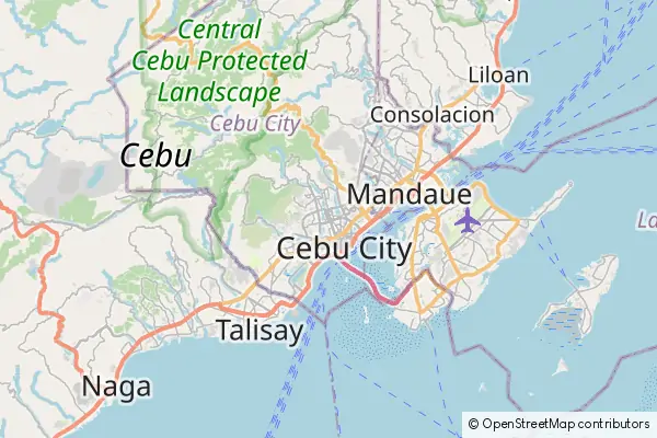 Mapa Cebu City