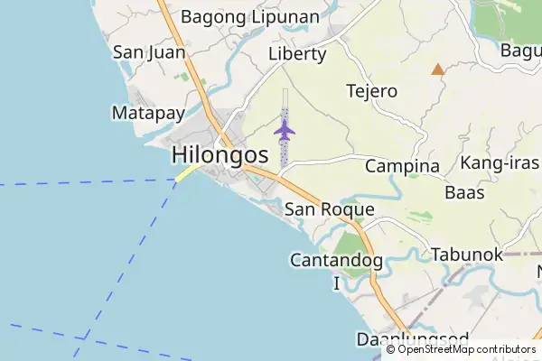 Mapa Hilongos