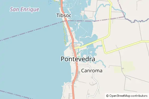 Mapa Pontevedra