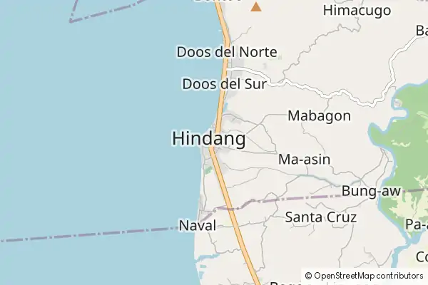 Mapa Hindang