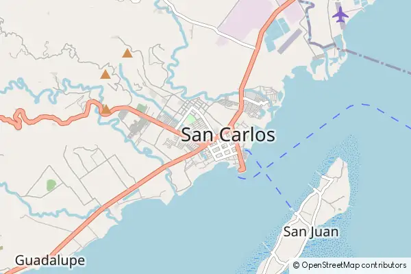 Mapa San Carlos City