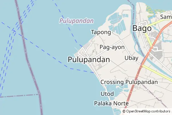 Mapa Pulupandan